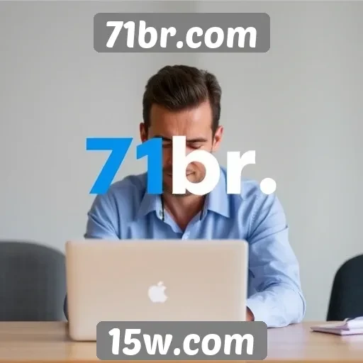 Exploração das funcionalidades do site 71br.com